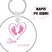 Personaliziran obesek za ključe – tvoj unikatni odtis, tvoja zgodba!