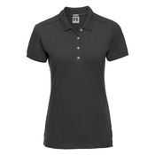 Blue Womens Stretch Polo Russell