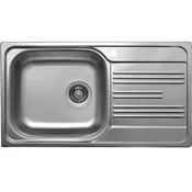 Vgradno korito EC 198 SOLIDO 780 x 435 mm desno inox