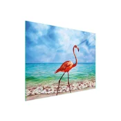 shumee STEKLENA DESKA ZA REZANJE 52x40 FLAMINGO