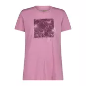 CMP WOMAN T-SHIRT, ženska majica, roza 33F7766