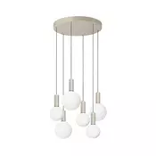 Ideal Lux - LED luster na sajli ODEON LED/39W/230V CRI 90 prečnik 57 cm bež/bela