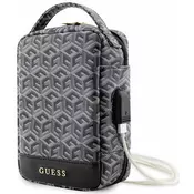 Guess Univerzalna potovalna torbica Guess GCube Stripe - organizator za dodatke (črna)
