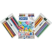 DOMS N80449 Komplet akvarelnih svinčnikov 24 kos