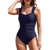 MUDWODKDN push up enodeldne kopalke - tummy control - S, Modra