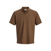 JACK & JONES Majica JJEAustin rjava