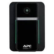 APC Back-UPS 500VA, Line Interactive, Tower, 500VA/300W, 230V, AVR, 3x IEC C13, PF 0.63 (Full load), Battery 7Ah (APCRBC110), Line Protection RJ-45, Interface Port USB Type-B