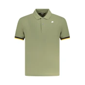 K-WAY POLO SHORT SLEEVES MEN GREEN