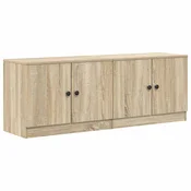 vidaXL Posteljna omarica z vrati 2 pcs Sonoma hrast 66 x 35 x 48 cm