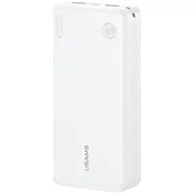 USAMS USAMS POWERBANK PB83 20000MAH 2XUSB-A 1XUSB-C ZA TELEFONE IN TABLICE BELA