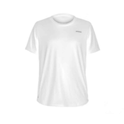Majica za tenis za djecake 100 bijela