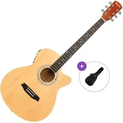 Pasadena PGC-10E Basic SET Natural Elektro-akusticna jumbo