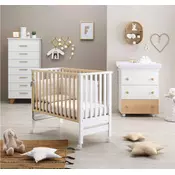 DJEČJI KREVETIĆ AZZURRA DESIGN CONTACT – Bijelo natural