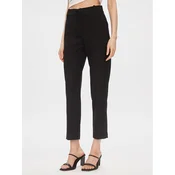 Tommy Hilfiger Hlače iz tkanine Core WW0WW39723 Črna Straight Fit