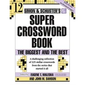 Simon and Schuster Super Crossword Puzzle Book 12