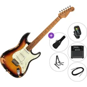 PSD Guitars STC-300R SET Sunburst Električna kitara
