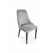 L DECOR SET 4 TRPEZARIJSKE STOLICE PIANO SIVO