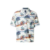 GAP Srajca  marine / petrol / temno oranžna / bela