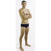 Mens swimsuit finis aquashort solid navy 36