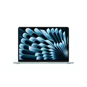 MacBook Air 13 CTO: Čip M5 s 10-jezgrenim CPU i 10-jezgrenim GPU, 24 GB RAM, 512 GB SSD, Međunarodna engleska - Nebesko plava