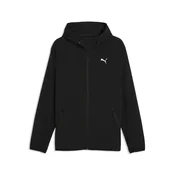 PUMA PWRTRAIN Stretch Woven Full-Zip Jacket Men, Clothing, Black, L