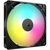 Corsair CORSAIR RS140 ARGB, 140mm PWM ventilator, črn
