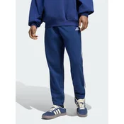 adidas Spodnji del trenirke Essentials 3-Stripes French Terry KY4197 Modra Regular Fit