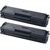 toner Samsung MLT-D111S, dvojbalenie, črna (black), alternativni