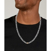 Hugo Boss Moška dvobarvna jeklena ogrlica Rian 1580586