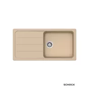 Schock Granitna ugradna sudopera Formhaus D100L, 100x50cm, Šampanjac