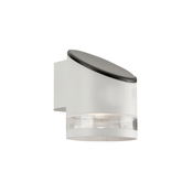 LED solarna zidna lampa LED/1W/3,7V 3000K IP54 1200 mAh bela