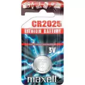 MAXELL Baterija CR2025, 1 kos
