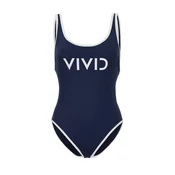 VIVID Enodelne kopalke marine/bela