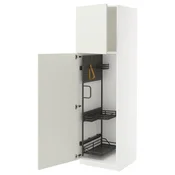 METOD Visoki element-ostava, bela/Veddinge bela, 60x60x200 cm