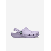 Light Purple Girls Slippers Crocs - Girls