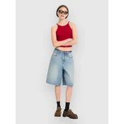 Volcom Beeggy Denim Kratke hlace dusty blue wash