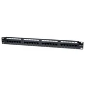 Intellinet prespojni UTP panel Cat.6 24-portni 1U 19, crni
