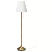 ARSTID Podna lampa, mesing/bela