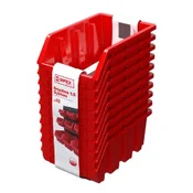 Komplet 10x Ergobox 1,5 System rdeč 65645