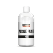 akrilna barva Pentart 500 ml - Mat bela