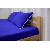 Manjatex Caršaf sa lastišem, Za dušek od 35cm, 160x200cm, Indigo