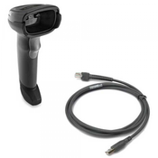 Zebra DS4608 2D čitalec, USB, stojalo, črn