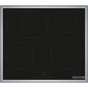 Bosch PIF64RBB5E Serija 4 Indukcijska 60 kuhalna plošca cm, avtonomni nerjavni okvir.