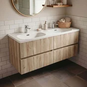 Skye Decor Kupatilski ormaric sa umivaonikom, Krem