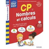 Nombres et calculs CP - Cahier Jour Soir