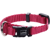 Flamingo Ziggi ovratnik - cherry XXS: 1 cm x 15-25 cm