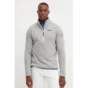 Sportska dukserica Helly Hansen Varde boja: siva, s uzorkom, 49430