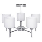 ACJ Classic chandelier pendant ceiling lamp Activejet MIRA Chrome 5xE27 for living room