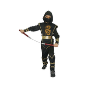 UNIKA kostim ninja zmaj crni 902224