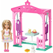 Mattel Barbie Club Chelsea - Igrača set z lutko na pikniku (FDB34)